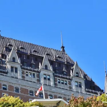 Château Frontenac, toiture.