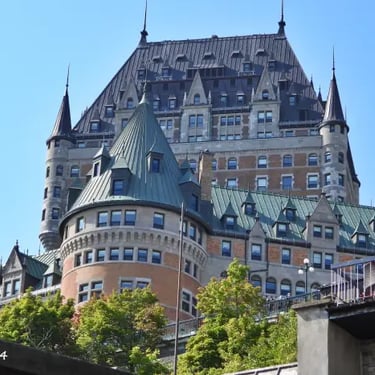 Château Frontenac, détail.