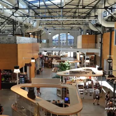 Grand marché de Québec.