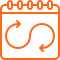 Icône illustrant la flexibilité et l’adaptabilité des formules d’accompagnement.