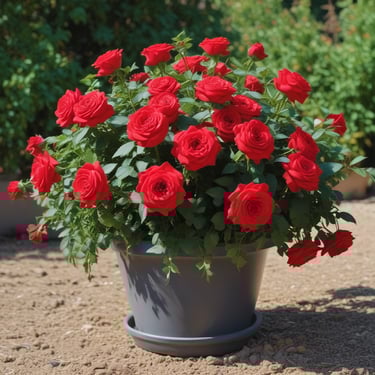 Workers wearing safety gear are installing solar panels on a rooftop. They are dressed in safety vests and helmets, and are handling a large solar panel as part of a series of panels. The background includes a clear sky and some infrastructure.