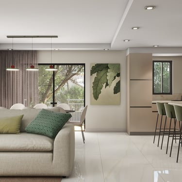 salon salle a manger moderne