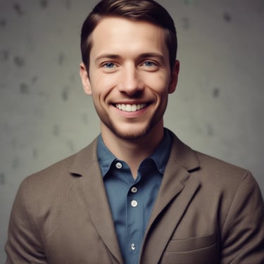 Handyman arriving on time with a toolbox at a residential front door.
