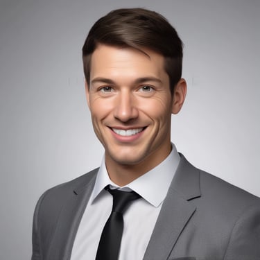 Handyman arriving on time with a toolbox at a residential front door.