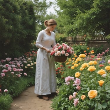 A desert landscape showcasing a large agave plant surrounded by rocks and dry grasses. The scene includes a mix of greenery with spiky leaves, contrasting with the muted tones of the surrounding terrain.