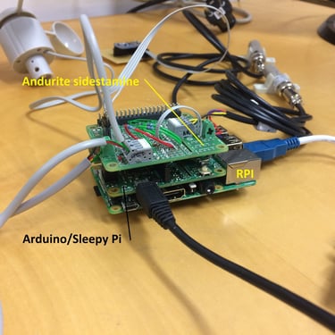 arduino raspberry prototype