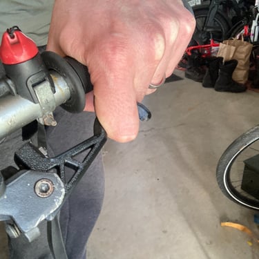 ühe sõrme heebel mootorrattale