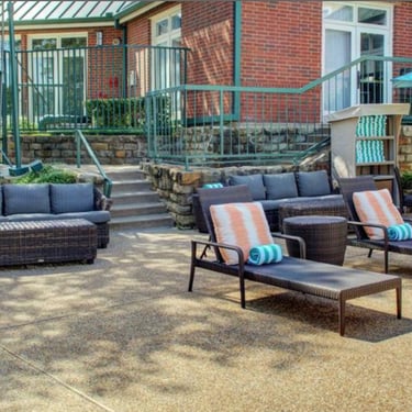 Poolside- Hilton Homewood Suites Hotel.