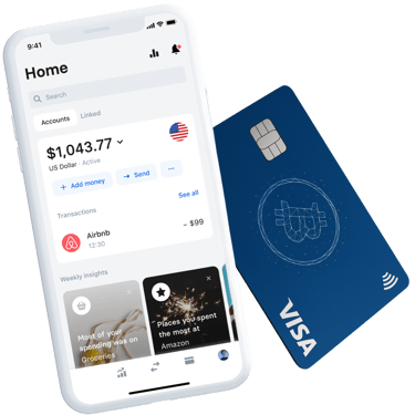 Crypto and Bitcoin Visa Debit Card