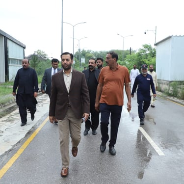 Mustafa Kamal Visit Islamabad Hospitals 