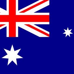 the flag of the country of australia