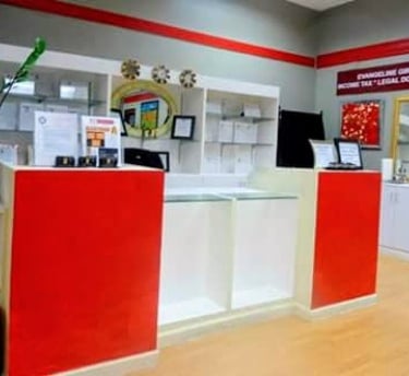 Front Reception: Certificates & Licenses at Evangeline Giron, Inc.