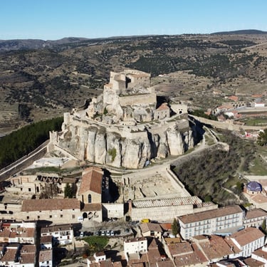 fotografía aérea de instalaciones