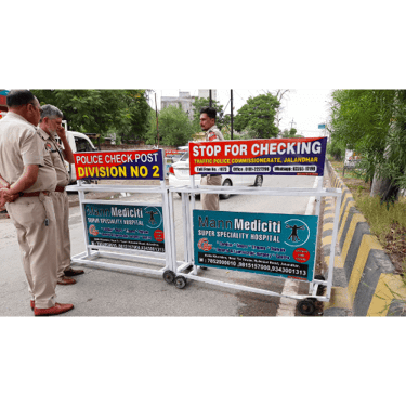 Durable Barricades for Outdoor Events