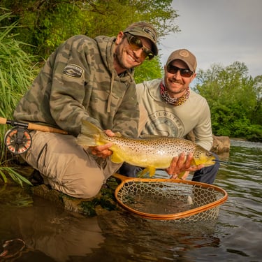 Joe Goodspeed fly fishing, and the South Holston Angler