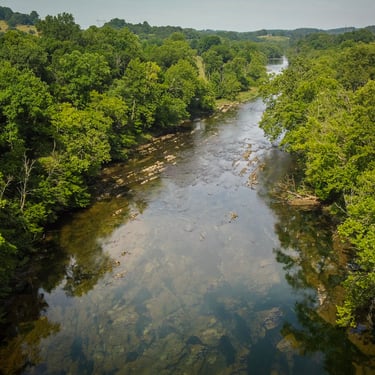 Big Springs Road on the South Holston River.