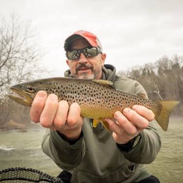 Winter Streamer fishing on the Watauga River