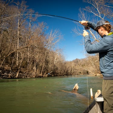Fly Fishing the Watauga River in March 2025