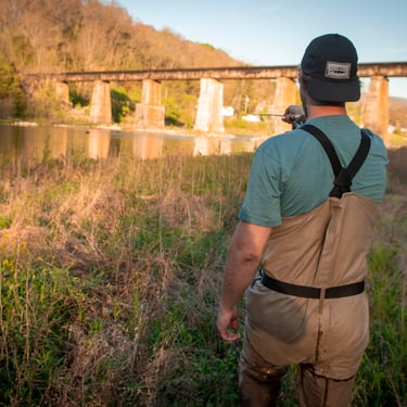 Wade Fishing South Holston River