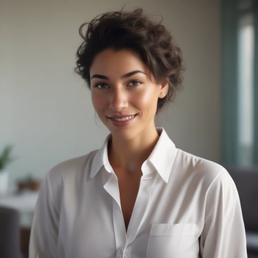 Photo of a confident man shaking hands with a real estate agent outside a rustic property.