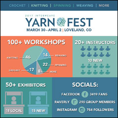 Yarn Fest infographics