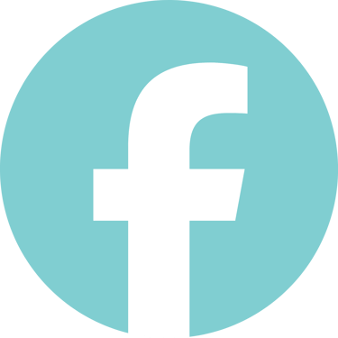 round Facebook logo