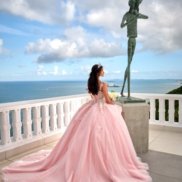 Quinceanera photo shoot at El Conquistador Resort in Fajardo Puerto Rico