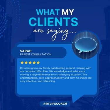 Parent review describes Ross giving her family outstanding support around complex circumstances.