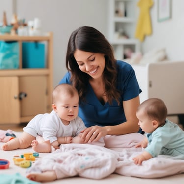 person holding baby's toe with yellow petaled flower in between