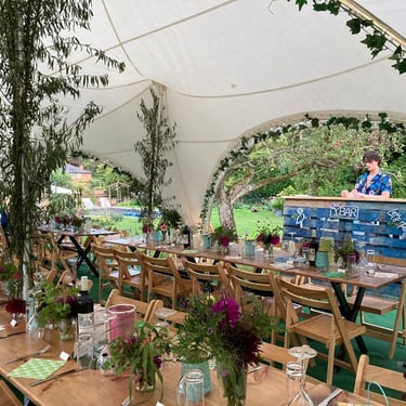 Smart Rusitc Pine Trestle Tables