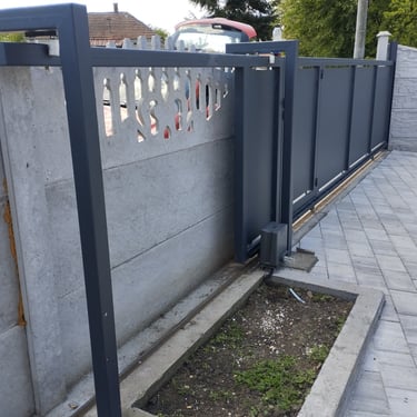 čelična kapija u antracit boji – dugotrajna zaštita i moderan izgled