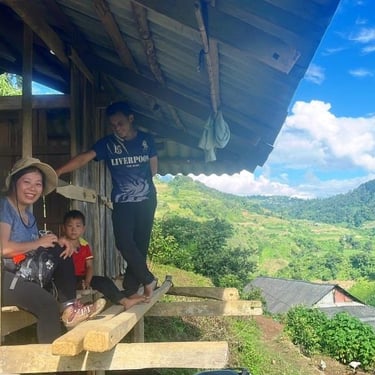 Mountain house Lai Chau North Vietnam