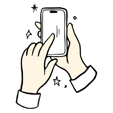 Un cellulare tra le mani di una persona, psicoterapia online a distanza