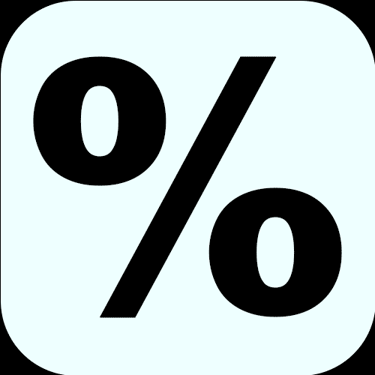 Percentage Symbol Icon