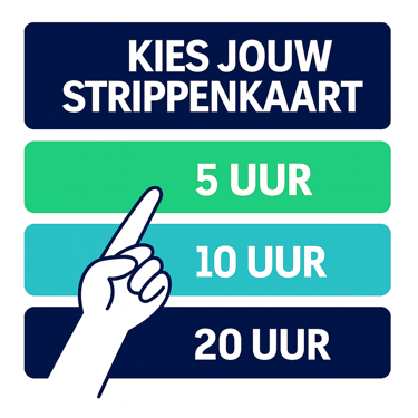 Kies jouw Marketing strippenkaart
