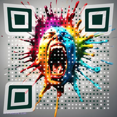 Transparant QR code