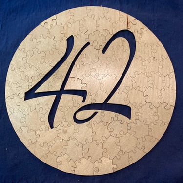 "42" jigsaw puzzle