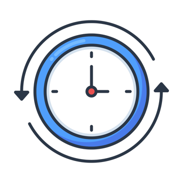 clock-timer-with-cycle-arrows-cartoon-style