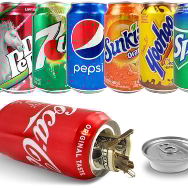 Verschillende soort stash cans / blikjes