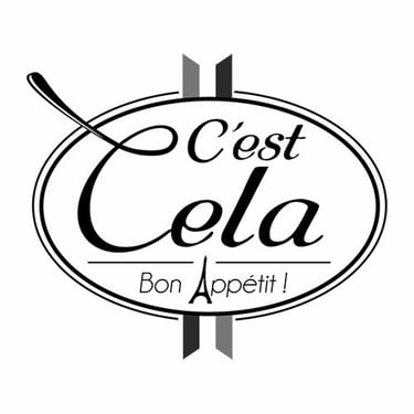 Logo C'est Cela. Webdesigner et graphiste Alban, Lz Créa en Essonne