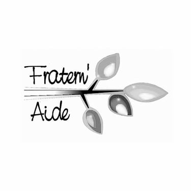 Logo Fratern'Aide. Webdesigner et graphiste Alban, Lz Créa en Essonne