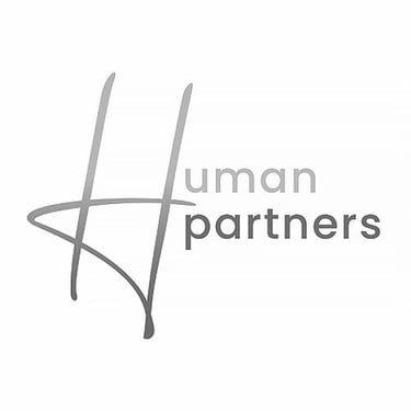Logo Human Partners. Webdesigner et graphiste Alban, Lz Créa en Essonne