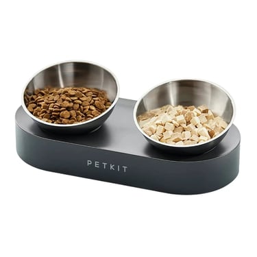 Petkit Pet raised tiled stainless steel bowls