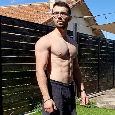 William Coste working out