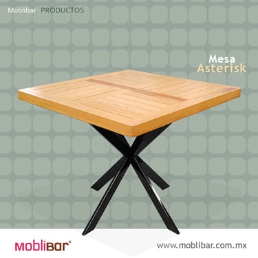 mesa de madera