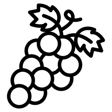 racimo de uvas