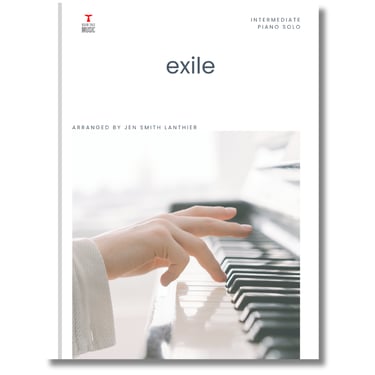 cover of exile by Taylor Swift intermediate pop piano solo by Jen Smith Lanthier