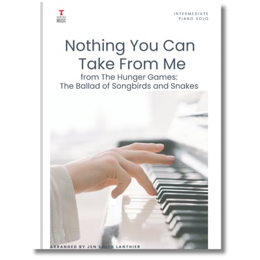 cover of Nothing You Can Take From Me intermediate pop piano solo by Jen Smith Lanthier