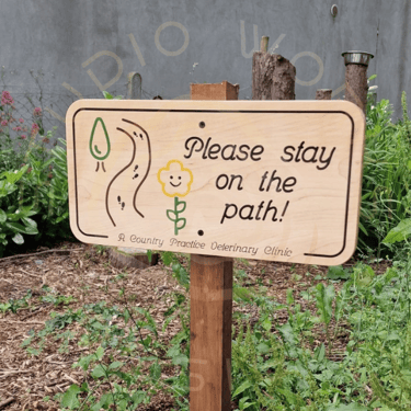 Bespoke business outdoor sign
