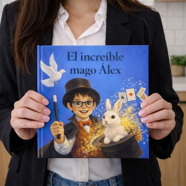 Cuento personalizado sobre magia